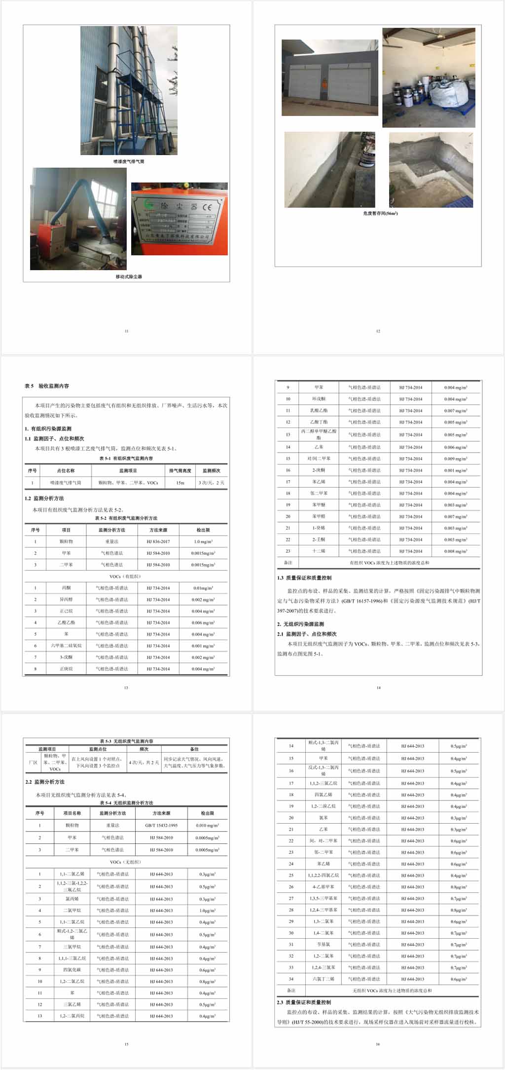 煙臺(tái)沃爾姆真空設(shè)備有限公司環(huán)境保護(hù)驗(yàn)收監(jiān)測(cè)表公示3